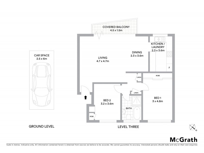24/8 Deeban Walk, Cronulla NSW 2230 Floorplan