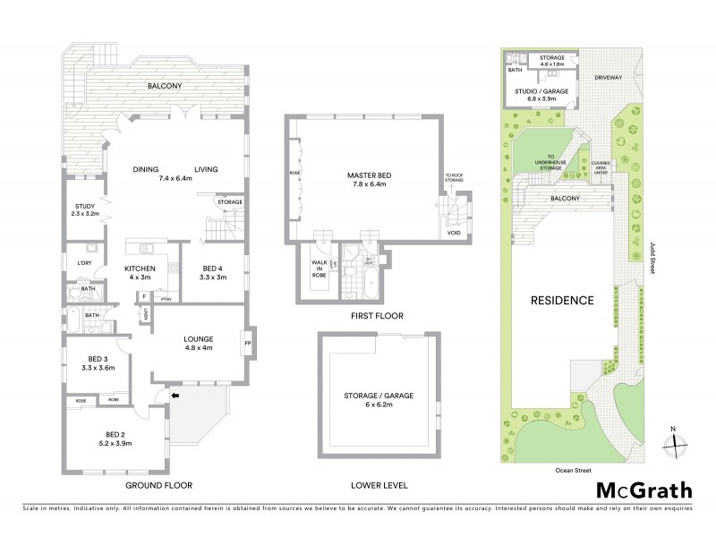 13 Ocean Street, Cronulla NSW 2230 Floorplan