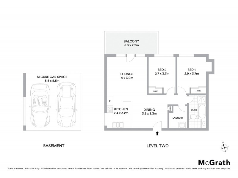 27/494 President Avenue, Kirrawee NSW 2232 Floorplan