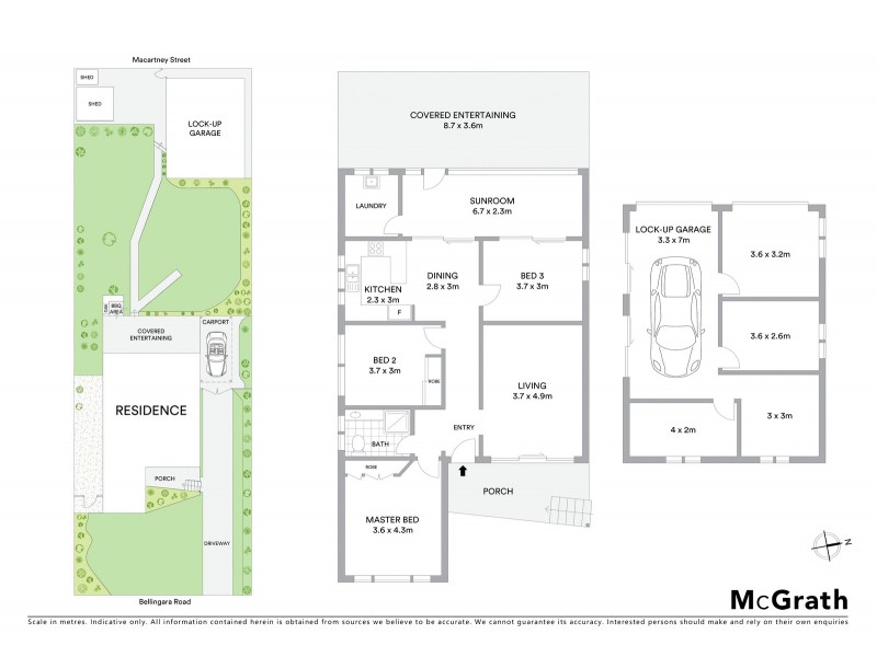 143 Bellingara Road, Miranda NSW 2228 Floorplan