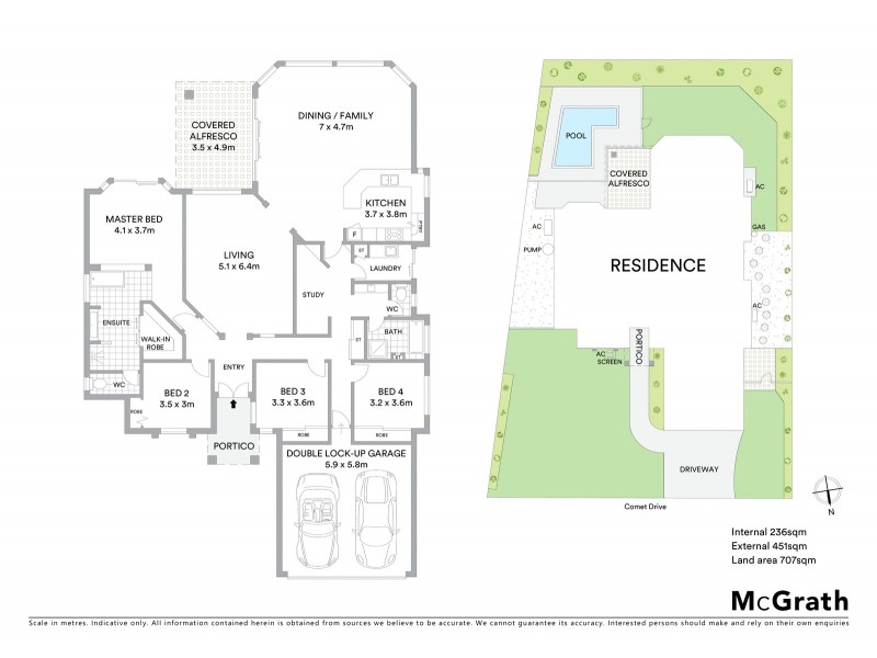 36 Comet Drive, Sunrise Beach QLD 4567 Floorplan
