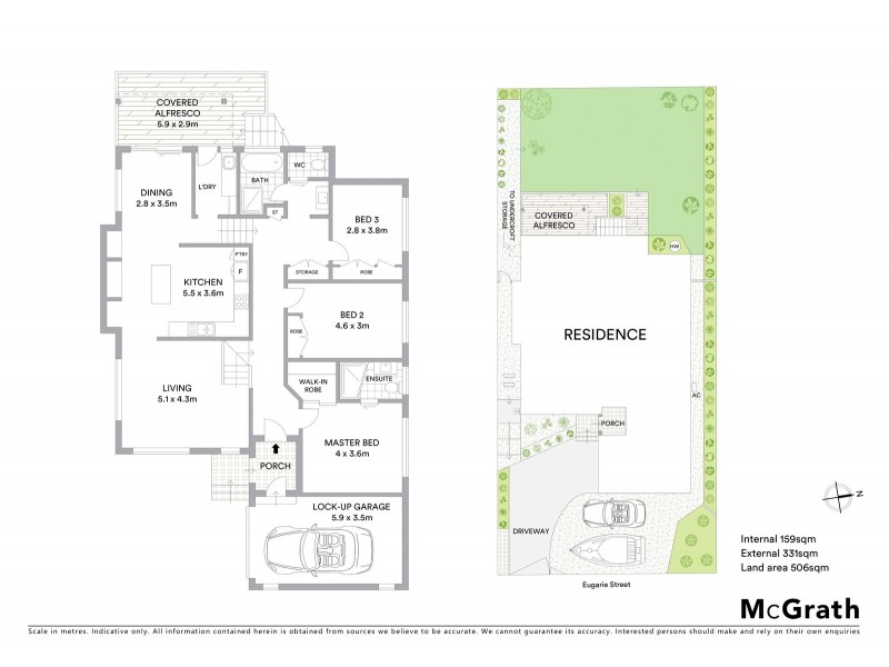 5 Eugarie Street, Noosa Heads QLD 4567 Floorplan
