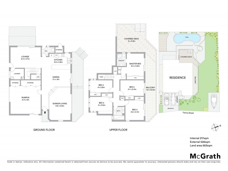 42 Tarina Street, Noosa Heads QLD 4567 Floorplan