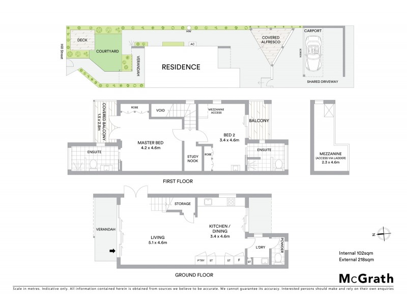 1/12 Hill Street, Sunshine Beach QLD 4567 Floorplan