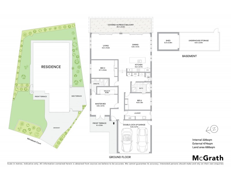 8 Mirrabook Court, Noosa Heads QLD 4567 Floorplan