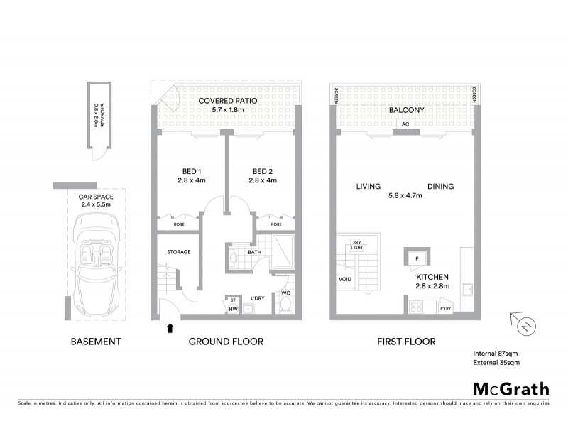 2/11-13 Katharina Street, Noosa Heads QLD 4567 Floorplan