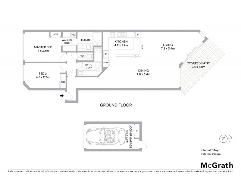 3/76 Hilton Terrace, Noosaville QLD 4566 Floorplan