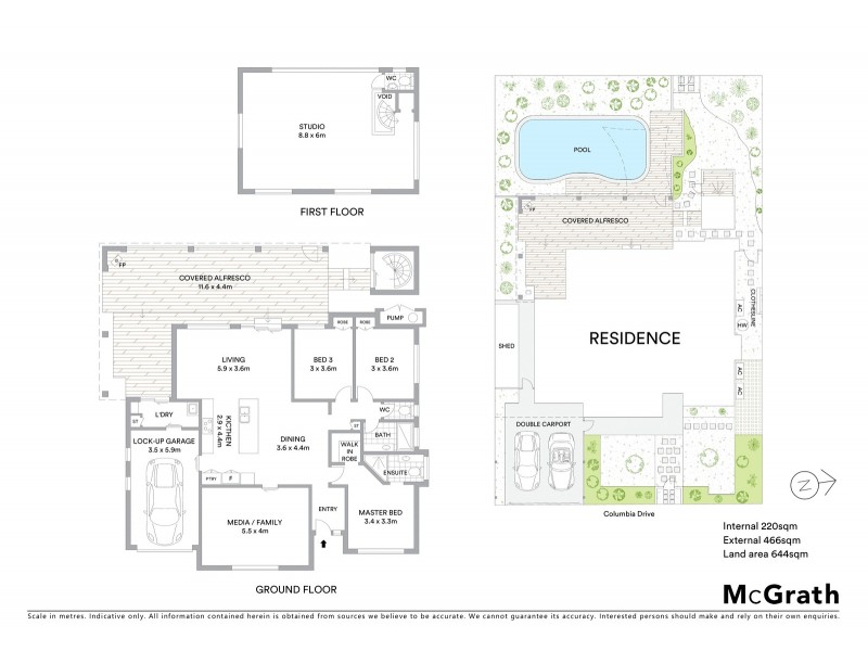 16 Columbia Drive, Sunrise Beach QLD 4567 Floorplan