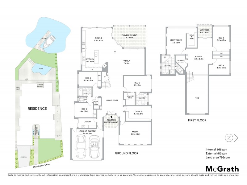197 Shorehaven Drive, Noosa Waters QLD 4566 Floorplan