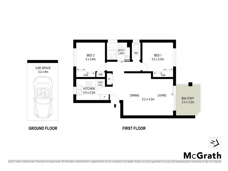 1/20 Dulwich Road, Yeronga QLD 4104 Floorplan