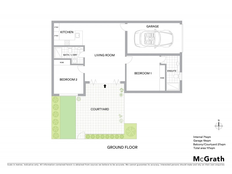 2/21 Yeronga Street, Yeronga QLD 4104 Floorplan