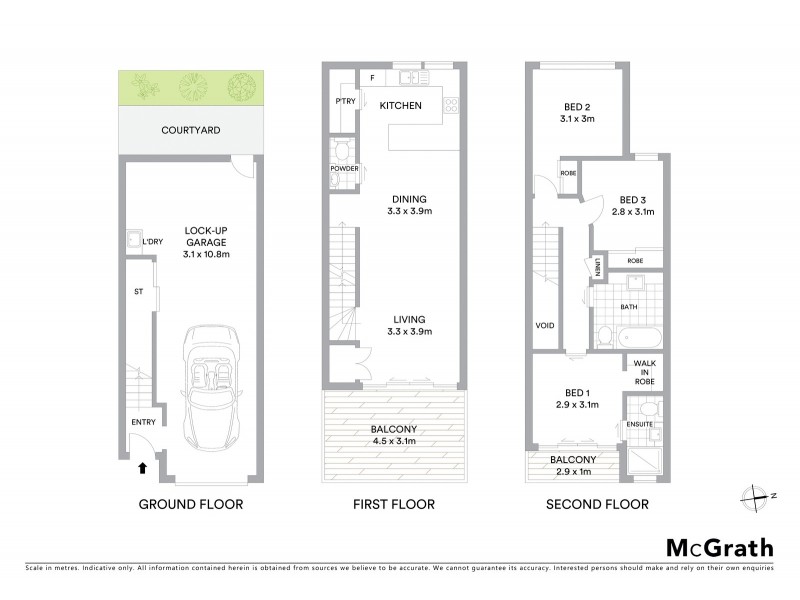 2/75 Kingsley Parade, Yeronga QLD 4104 Floorplan