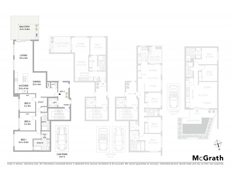9/42 Ashby Street, Fairfield QLD 4103 Floorplan