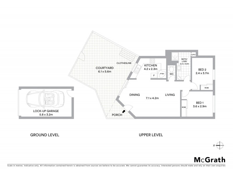 2/56 Stanley Terrace, Taringa QLD 4068 Floorplan
