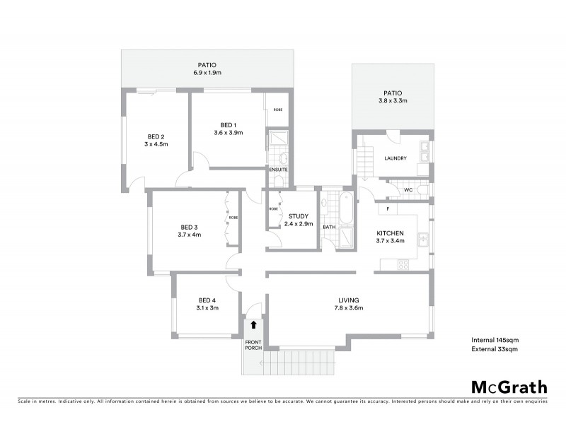 282 Toohey Road, Tarragindi QLD 4121 Floorplan