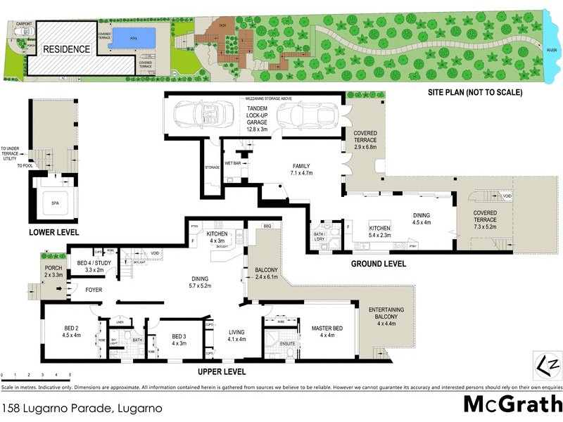 158 Lugarno Parade, Lugarno NSW 2210 Floorplan