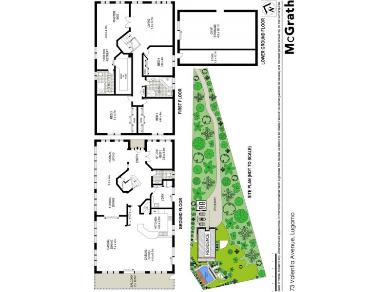 73 Valentia Avenue, Lugarno NSW 2210 Floorplan