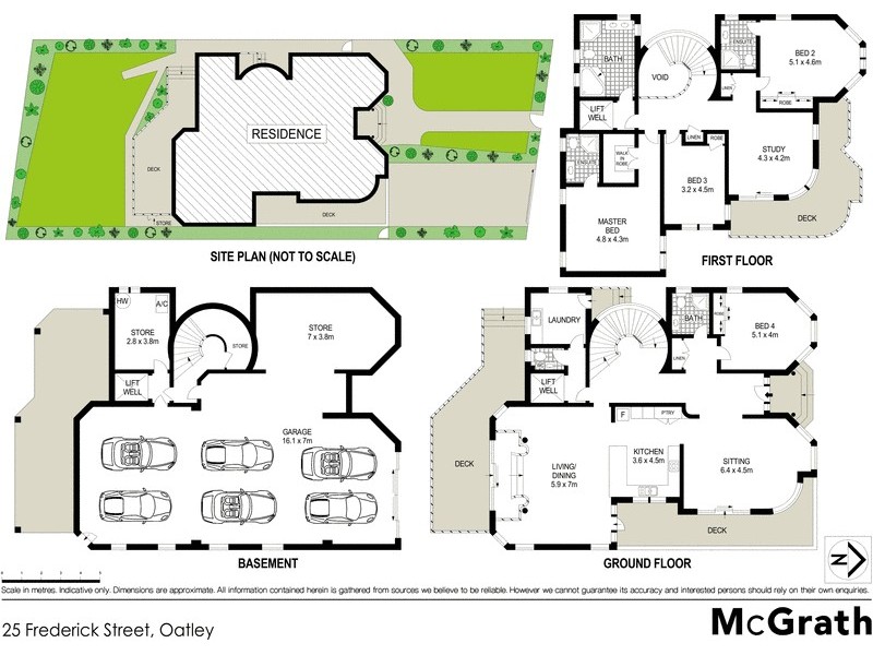 25 Frederick Street, Oatley NSW 2223 Floorplan