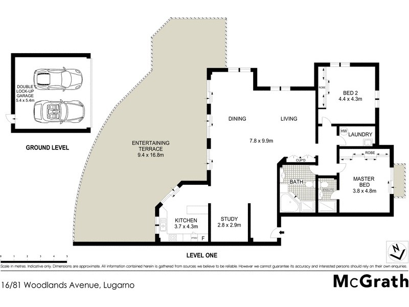 16/81 Woodlands Avenue, Lugarno NSW 2210 Floorplan