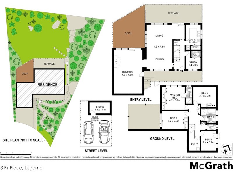 3 Fir Place, Lugarno NSW 2210 Floorplan