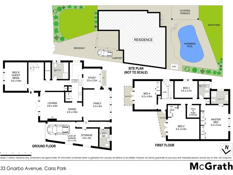 33 Gnarbo Avenue, Carss Park NSW 2221 Floorplan