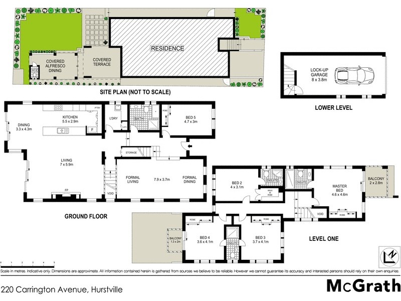 220 Carrington Avenue, Hurstville NSW 2220 Floorplan