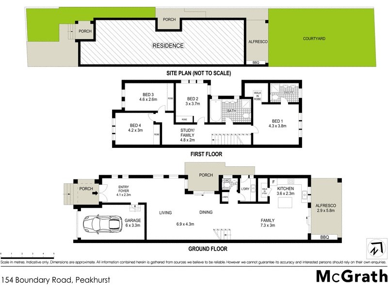 154 Boundary Road, Peakhurst NSW 2210 Floorplan