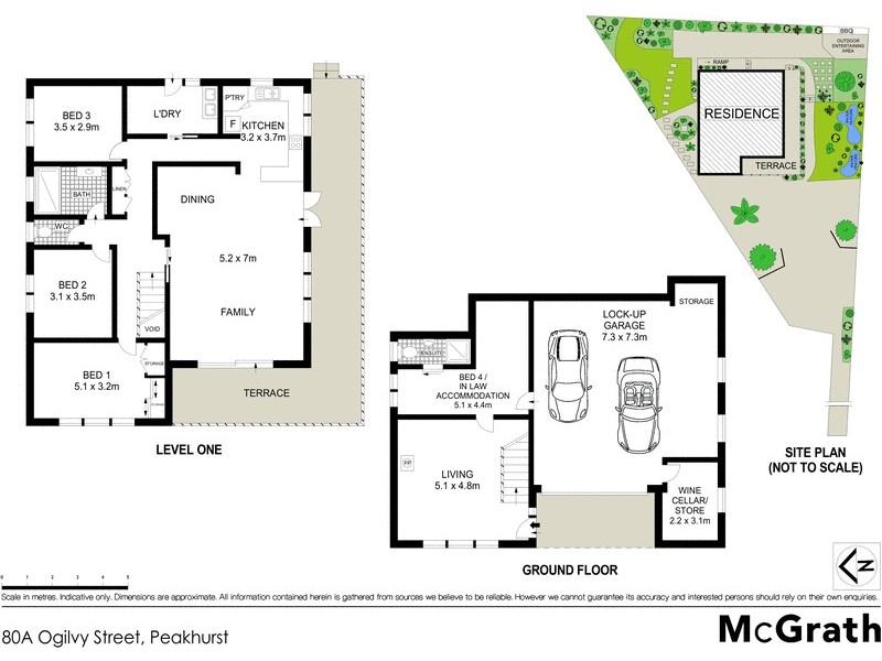 80A Ogilvy Street, Peakhurst NSW 2210 Floorplan
