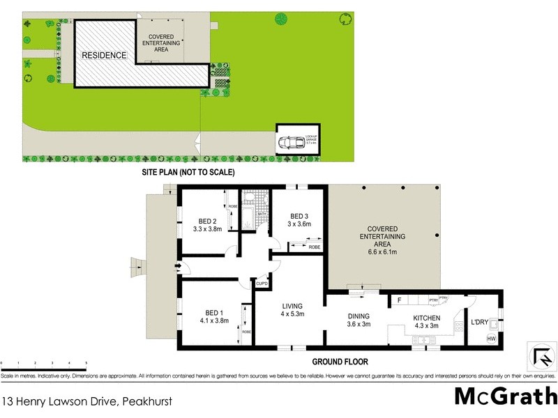 13 Henry Lawson Drive, Peakhurst NSW 2210 Floorplan