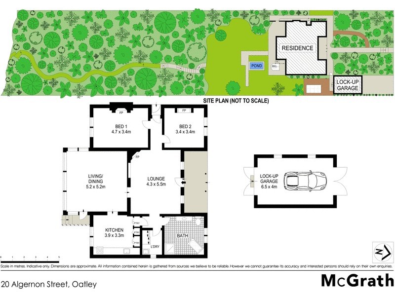 20 Algernon Street, Oatley NSW 2223 Floorplan
