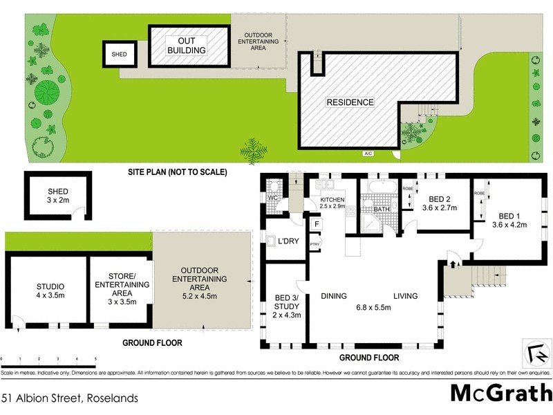 51 Albion Street, Roselands NSW 2196 Floorplan