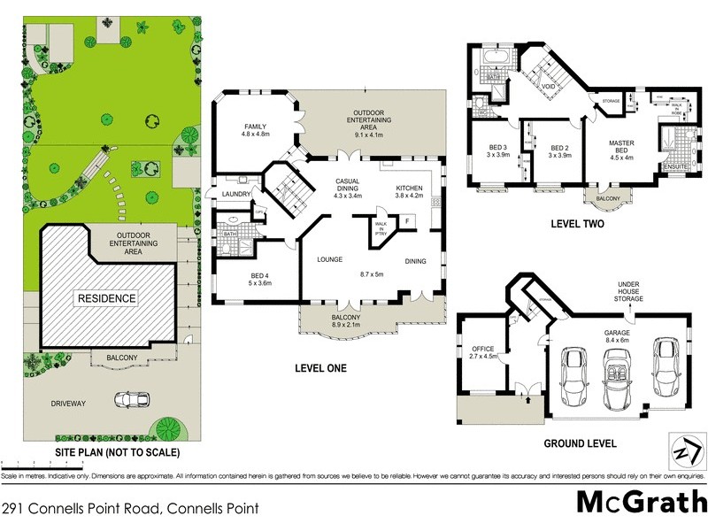 291 Connells Point Road, Connells Point NSW 2221 Floorplan