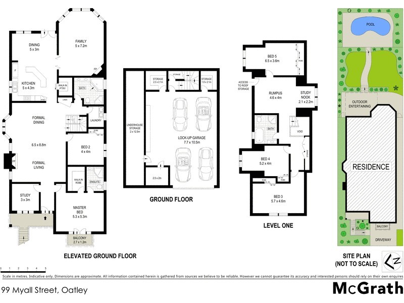 99 Myall Street, Oatley NSW 2223 Floorplan