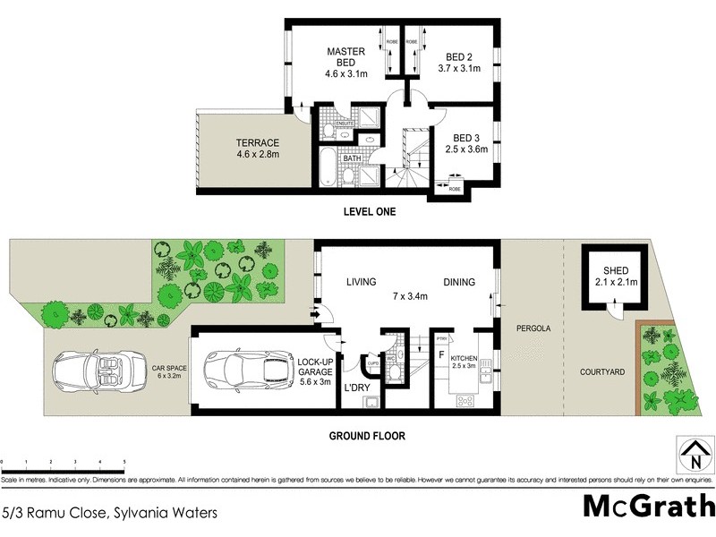 5/3 Ramu Close, Sylvania Waters NSW 2224 Floorplan