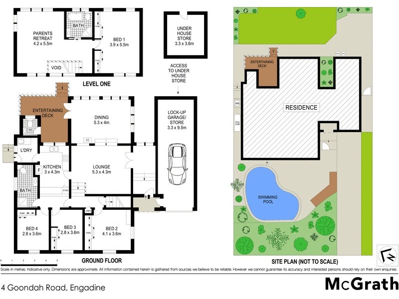 4 Goondah Road, Engadine NSW 2233 Floorplan
