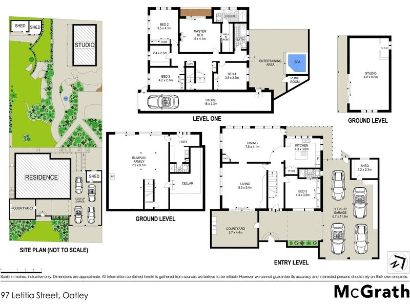 97 Letitia Street, Oatley NSW 2223 Floorplan