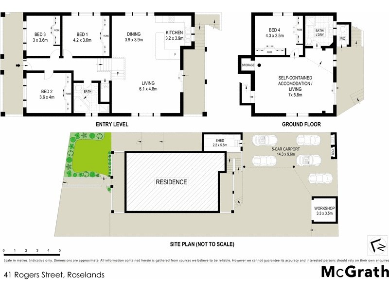 41 Rogers Street, Roselands NSW 2196 Floorplan