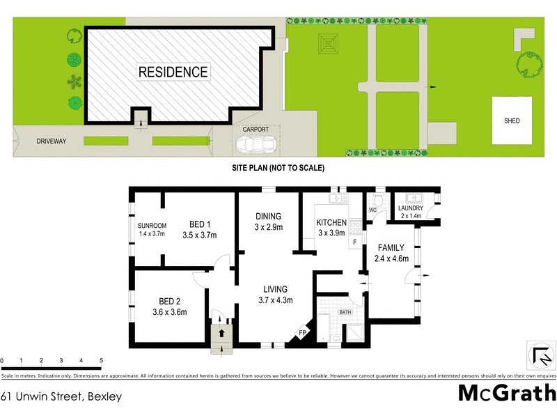 61 Unwin Street, Bexley NSW 2207 Floorplan
