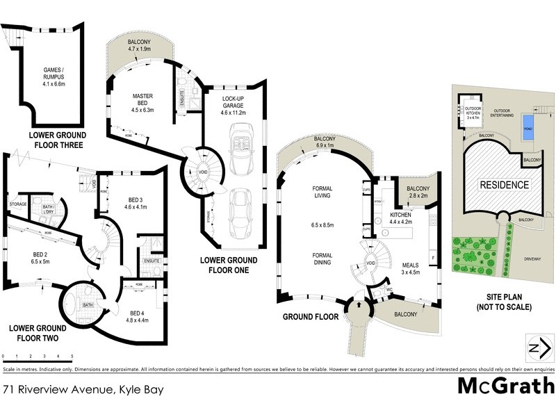 71 Riverview Avenue, Kyle Bay NSW 2221 Floorplan