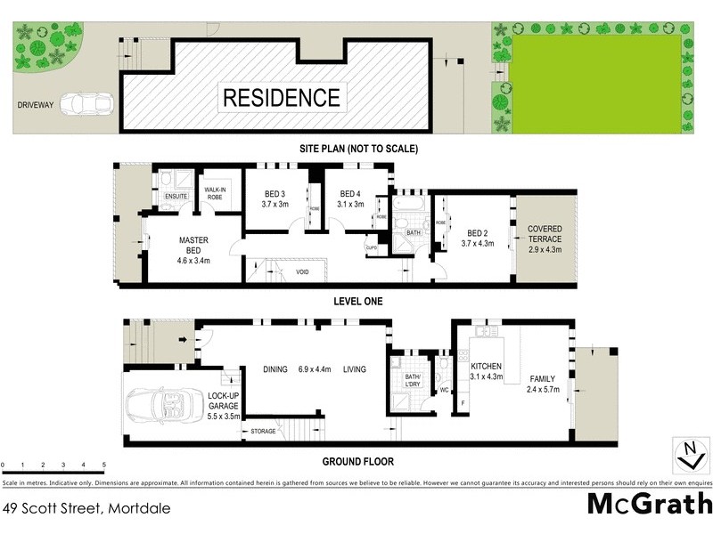 49 Scott Street, Mortdale NSW 2223 Floorplan