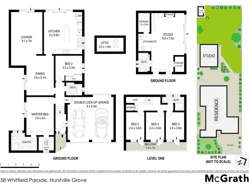 58 Whitfield Parade, Hurstville Grove NSW 2220 Floorplan