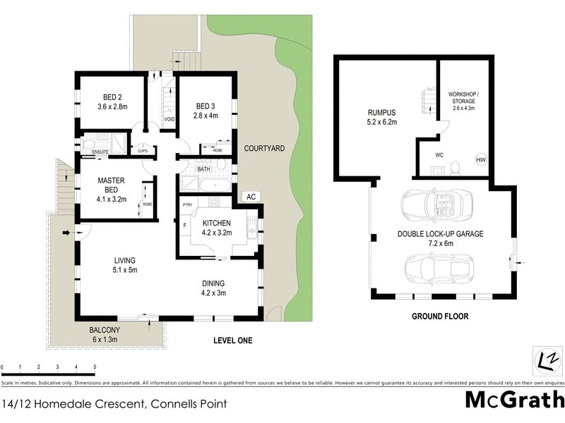14/12 Homedale Crescent, Connells Point NSW 2221 Floorplan