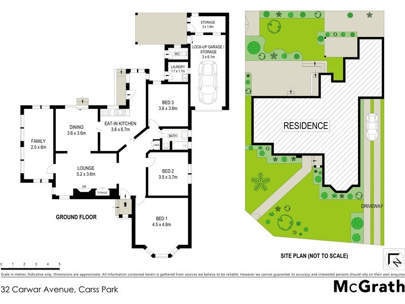 32 Carwar Avenue, Carss Park NSW 2221 Floorplan