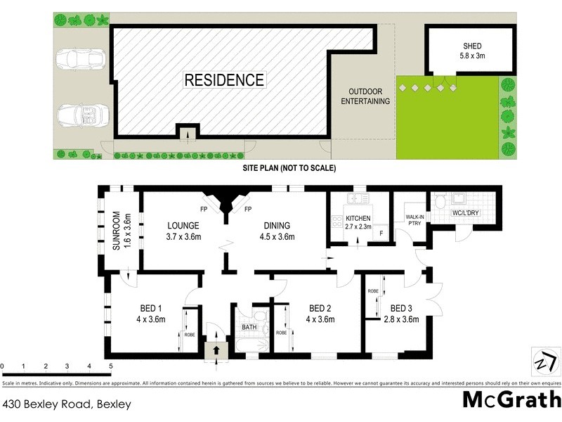 430 Bexley Road, Bexley NSW 2207 Floorplan
