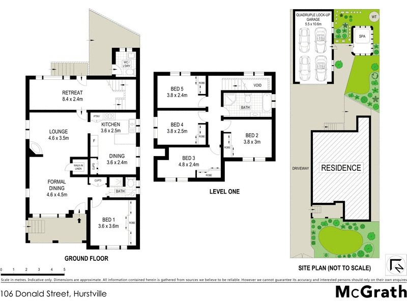 106 Donald Street, Hurstville NSW 2220 Floorplan