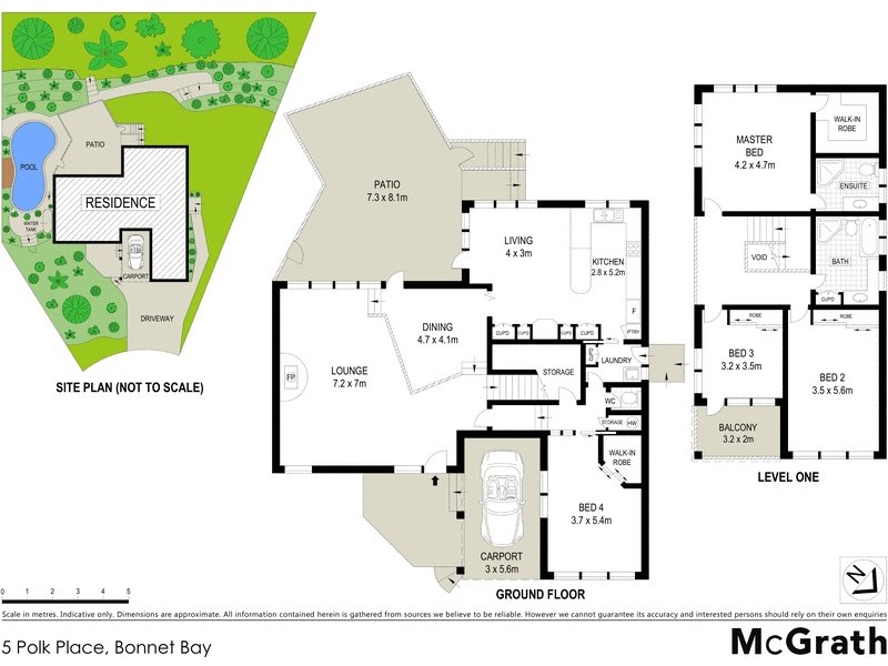 5 Polk Place, Bonnet Bay NSW 2226 Floorplan