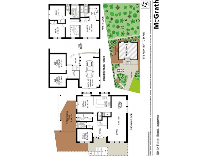 1061A Forest Road, Lugarno NSW 2210 Floorplan