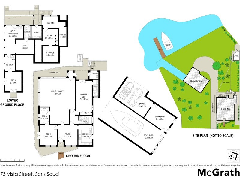 73 Vista Street, Sans Souci NSW 2219 Floorplan