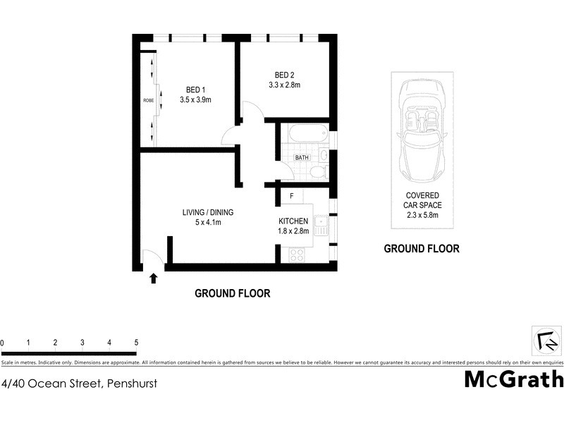 4/40 Ocean Street, Penshurst NSW 2222 Floorplan