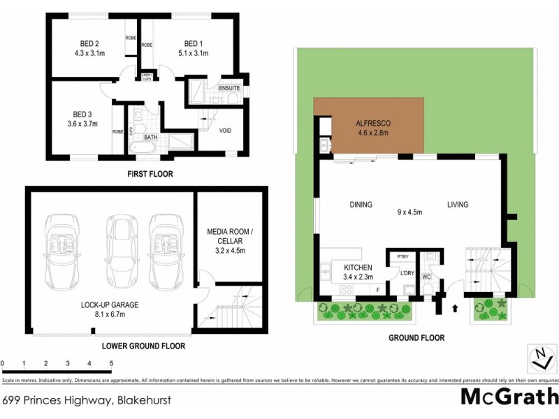 7/699 Princes Highway, Blakehurst NSW 2221 Floorplan